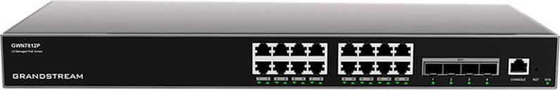 Switch rrjeti Grandstream GWN7812P, Layer 3, PoE, i zi