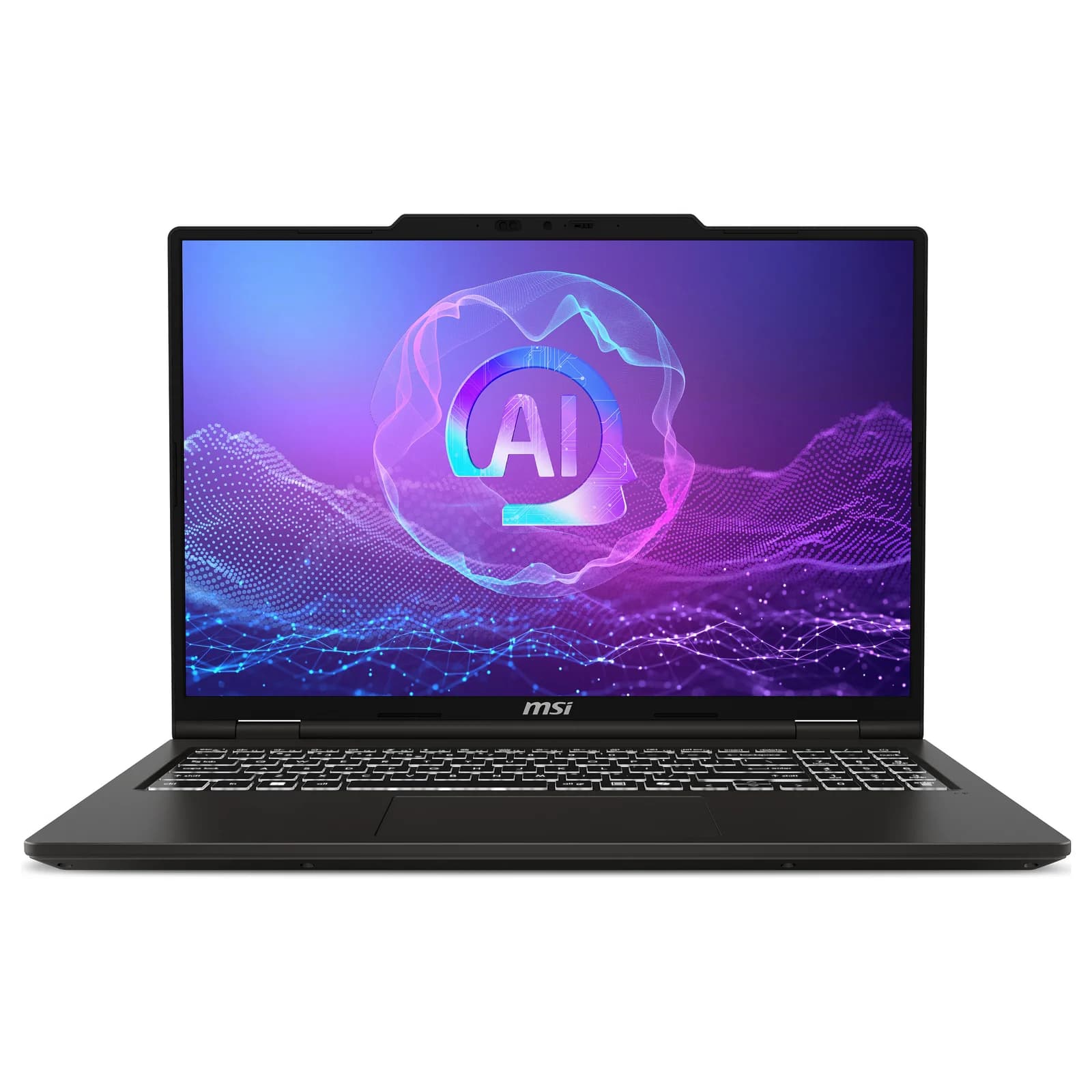Laptop MSI, 16-inch, AMD Ryzen AI 5 340, 16GB RAM, 512GB SSD, AMD Radeon 840M Graphics, Windows 11 Home, Solid Gray DE