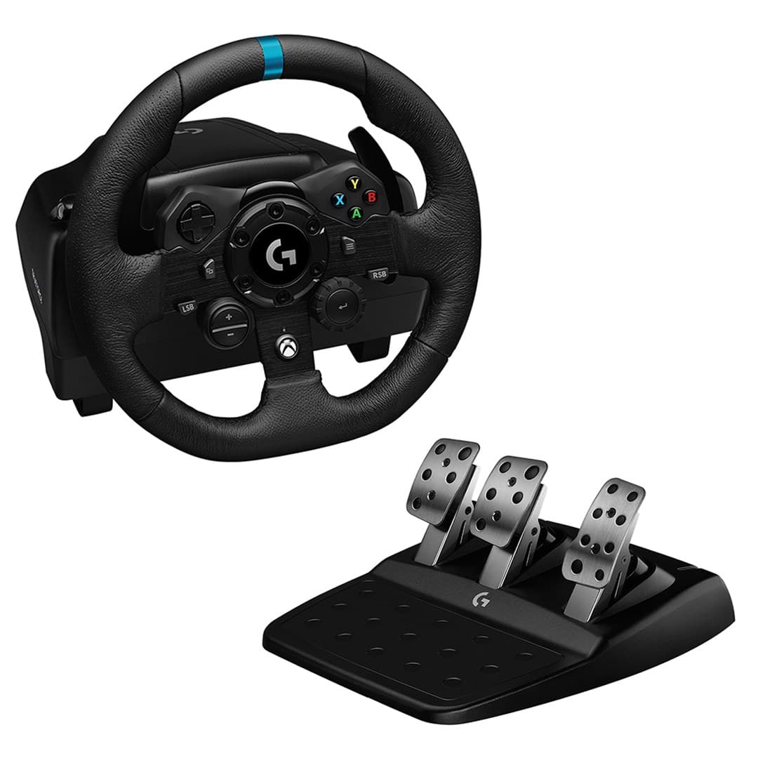 Kontroller, Logitech G G923 Racing Wheel and Pedals for Xbox X|S Xbox One and PC