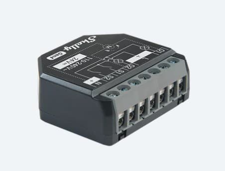Shelly 2PM Gen4 dual WiFi relay with energy measurement