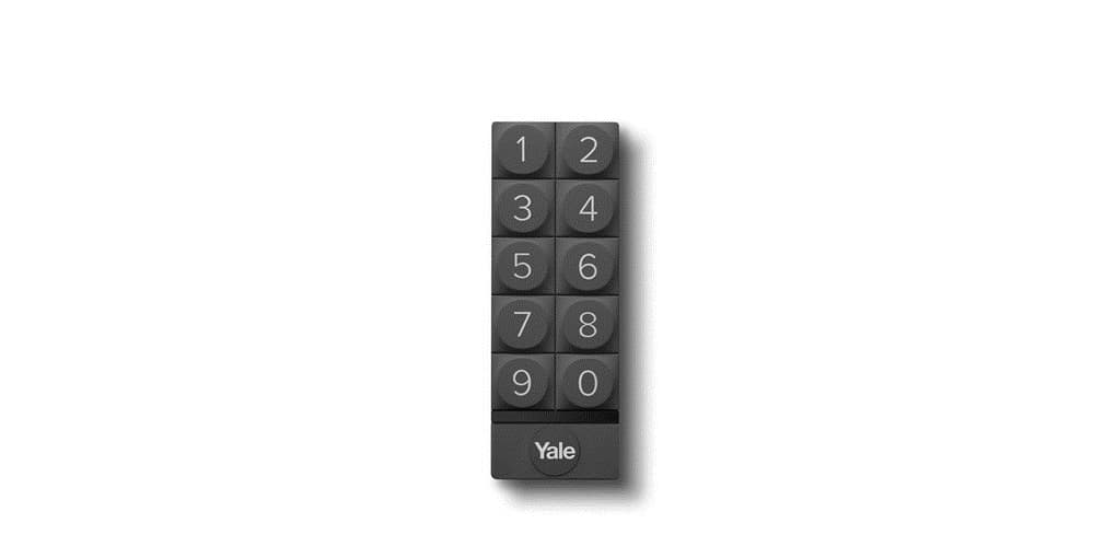 Sensor,Zile,Yale 05/301000/BL numeric keypad Bluetooth Black
