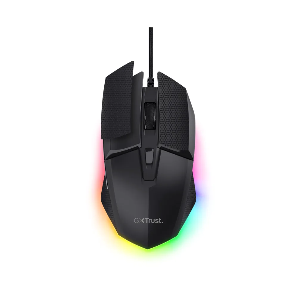 Maus, Trust Mouse Gaming GXT 121 Felox+Illuminated, Black