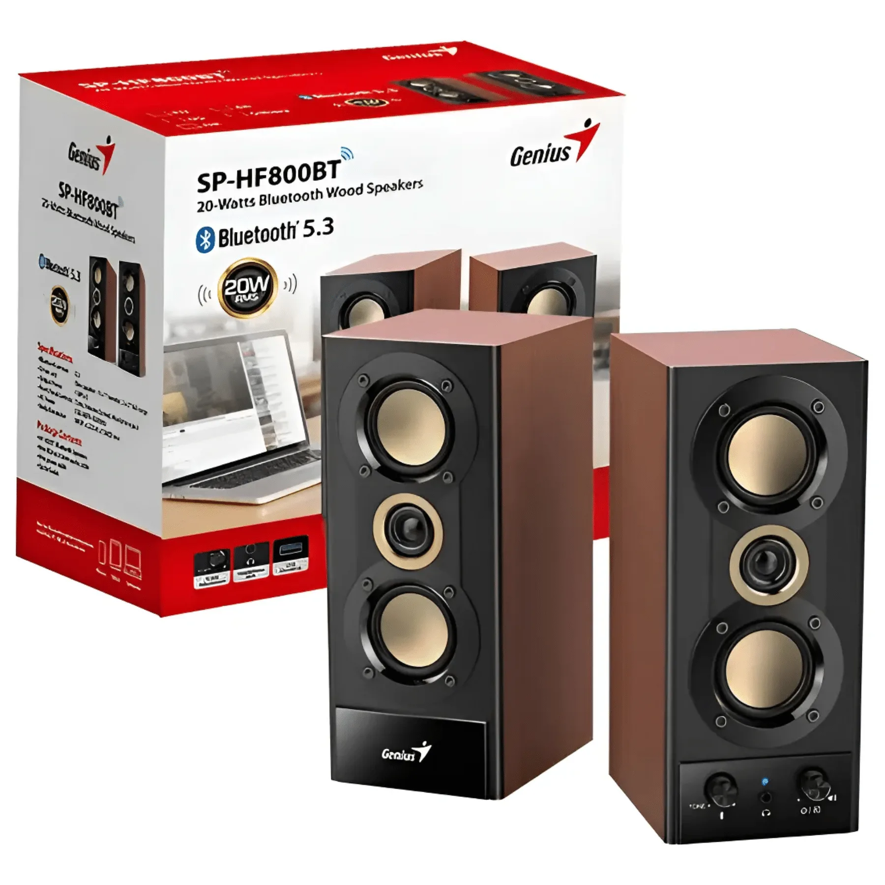 Altoparlant, Genius Speaker SP-HF800BT, Wood