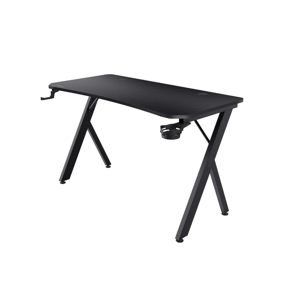 Tavolinë, Trust Desk Gaming GXT 700 Omnius, Black