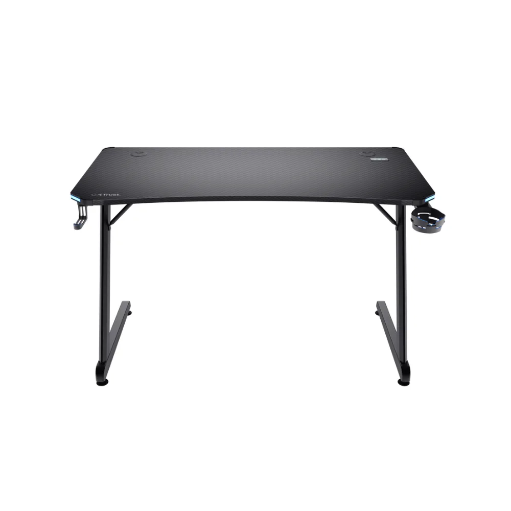 Tavolinë Trust Desk Gaming GXT 709, Luminus RGB, Black