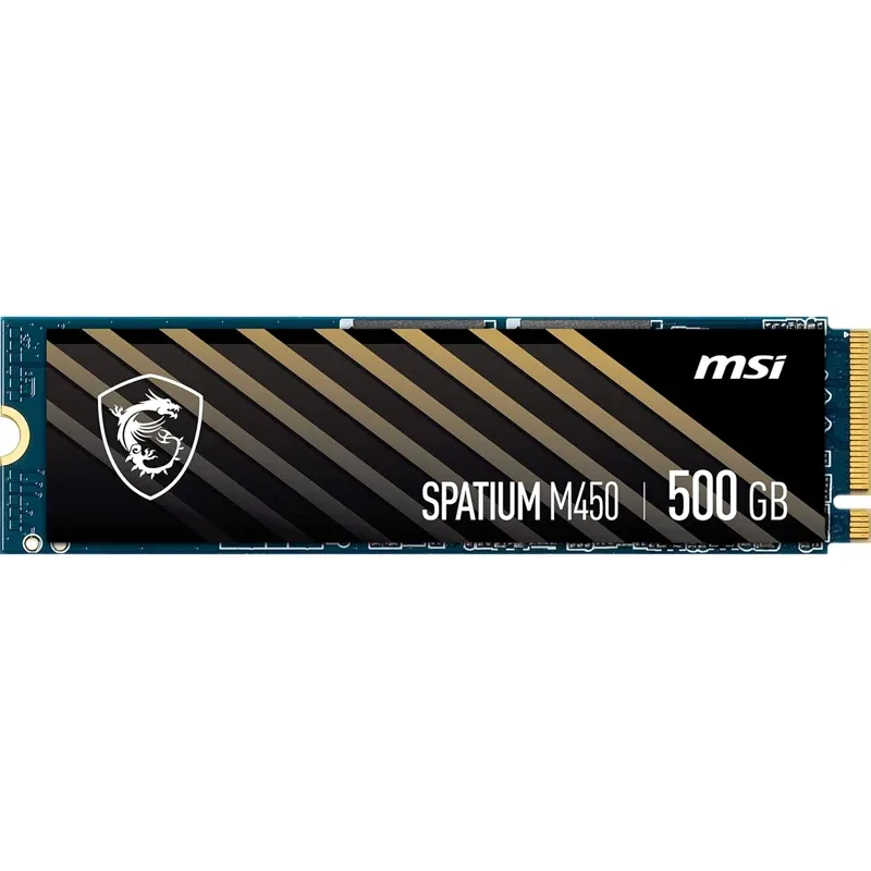 Disk SSD, MSI SSD SPATIUM M452 , M.2, 500GB, PCIe Gen4x4, NVMe 1.4, M.2 2280, Black