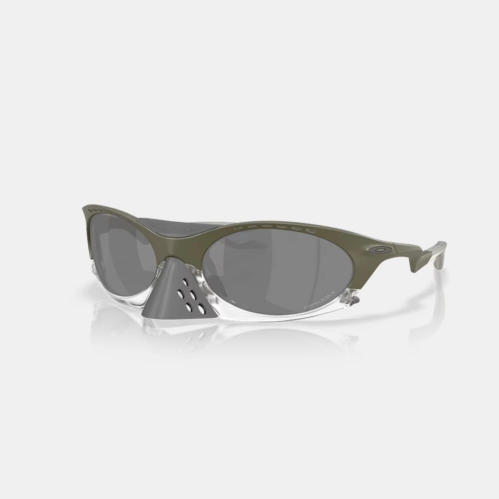 Oakley Men's Plantaris Latitude Collection Sunglasses - Prizm Black Lenses / Matte Moss Green Frame