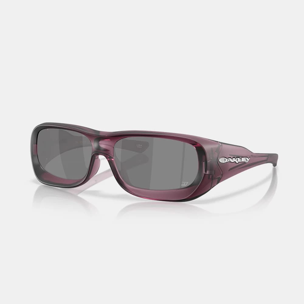 Oakley Men's Justin Jefferson Signature Series De Soto Sunglasses - Prizm Black Lenses / Matte Transparent Indigo Frame
