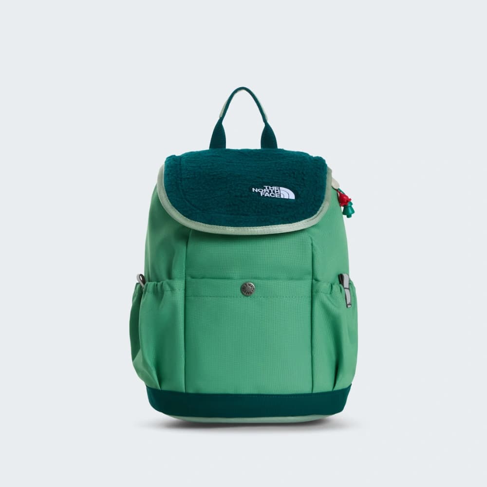 The North Face Kids' Mini Explorer Backpack - Dimmed Algae / Slate Moss / Pacific Teal