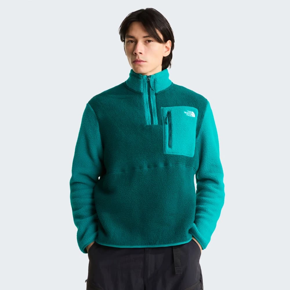 The North Face Men’s Yumiori ¼-Zip - Pacific Teal / Restorative Teal