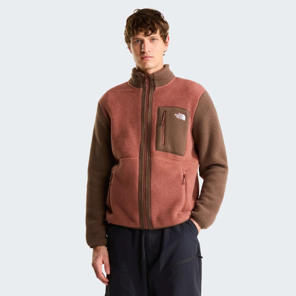 The North Face Men’s Yumiori Full-Zip Fleece Jacket - Copper Silt / Smokey Brown