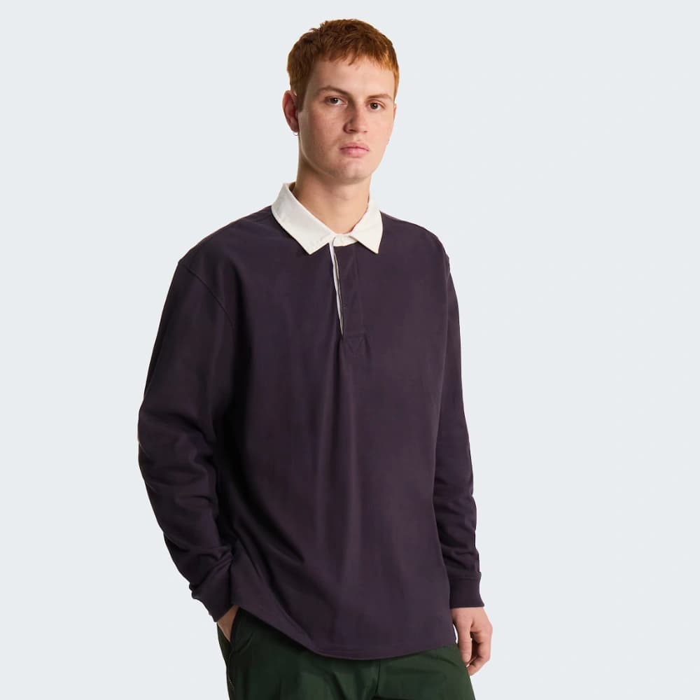 The North Face Unisex TNF™ Red Box Rugby Shirt - Obsidian