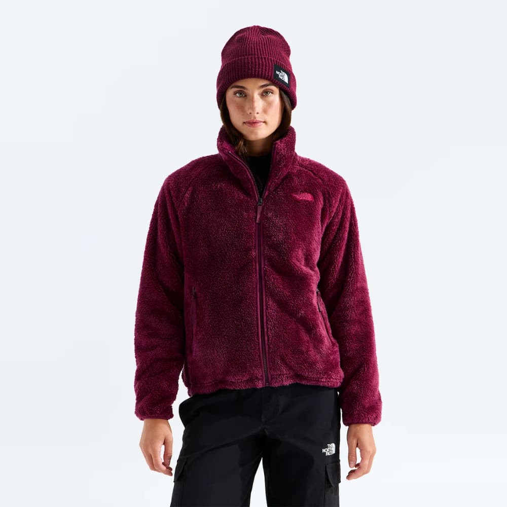 The North Face Women's Osito Evolve Full Zip Jacket - Burgundy Crush