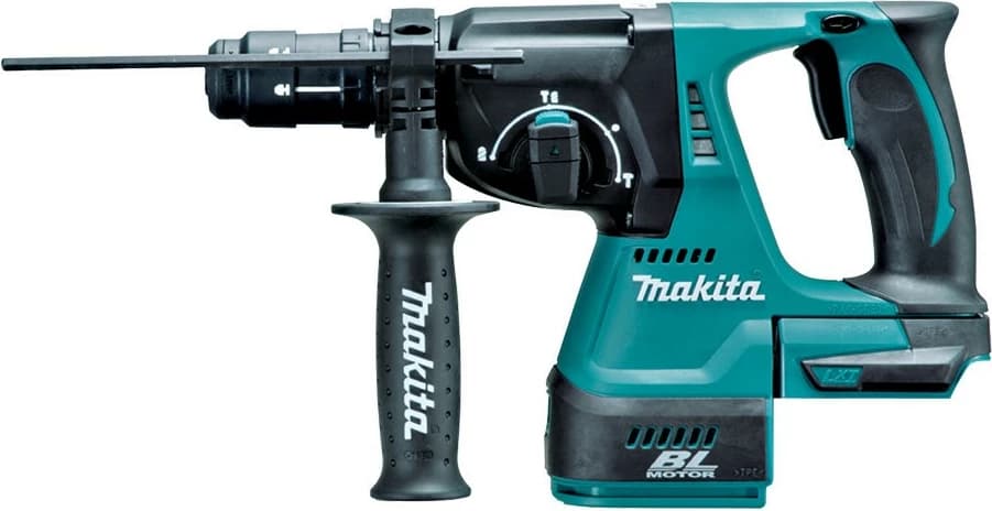 Çekiç-berr Makita DHR243Z, 18V, brushless, SDS Plus, pa kabllo