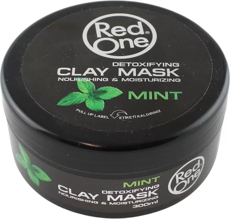 Maskë për fytyrën RedOne me argjilë dhe mentë, 300 ml