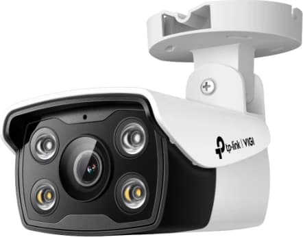 Kamerë sigurie rrjeti TP-LINK VIGI C340 (2.8mm) 4MP 2560×1440 PoE IP67 Full-Color, bardhë/zezë