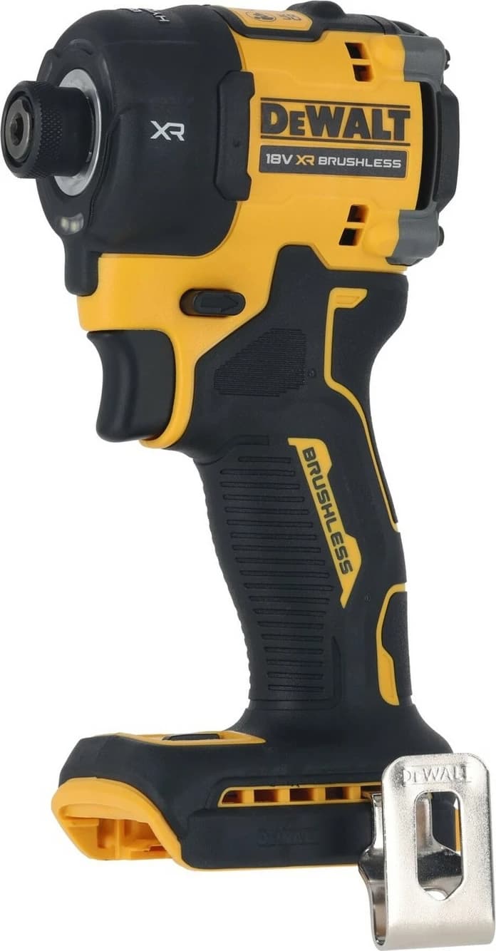 Çelës goditës DeWALT 18V, 1/4", me bateri, zi-verdhë