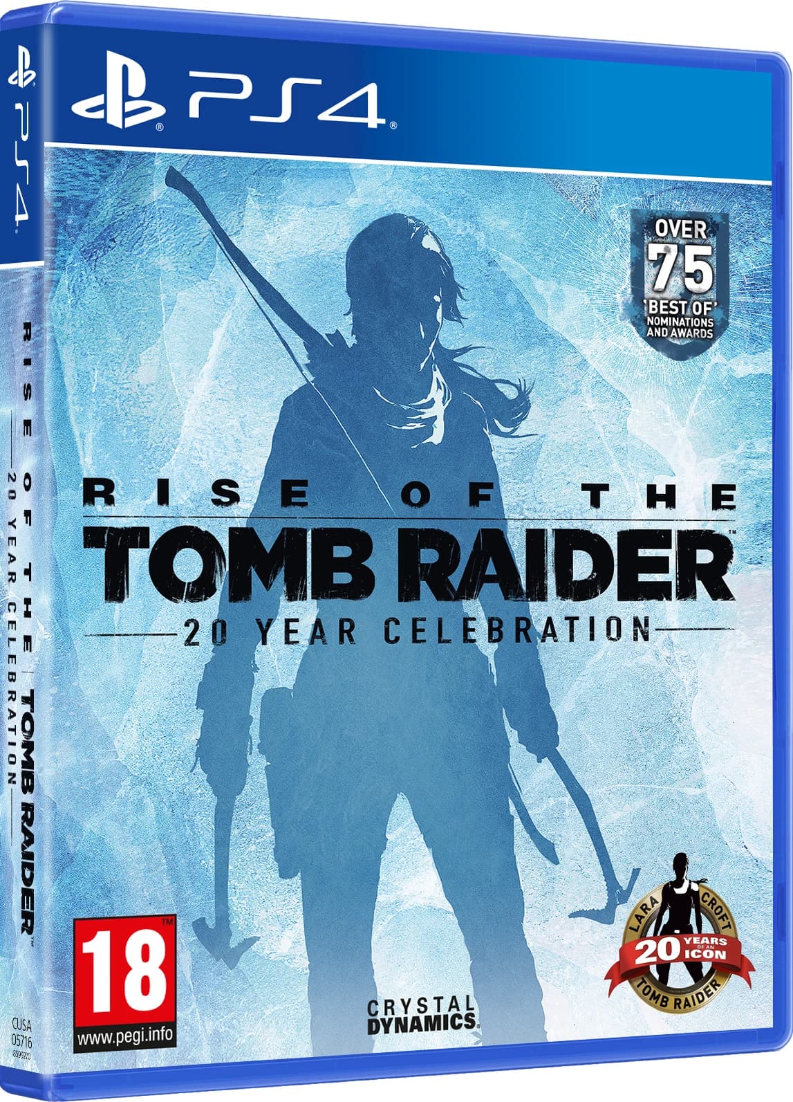 Lojë PS4 Eidos Montreal Rise of the Tomb Raider: 20 Year Celebration (PEGI 18)