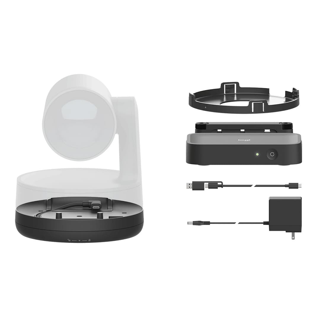 Kit zgjatues për kamerë Logitech Rally Camera Extension Kit, USB-C, RJ45, Cat5e, deri në 100 m - Zezë