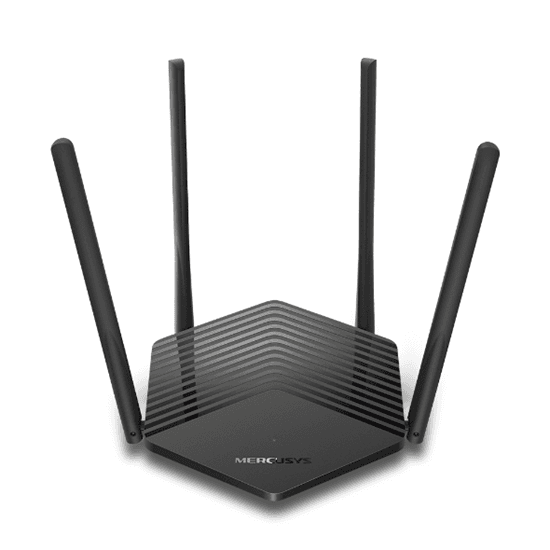 Mercusys MR60X, Ruter Wi-Fi 6 AX1500, Dual-Band, 1× Gigabit WAN + 2× Gigabit LAN – Zezë