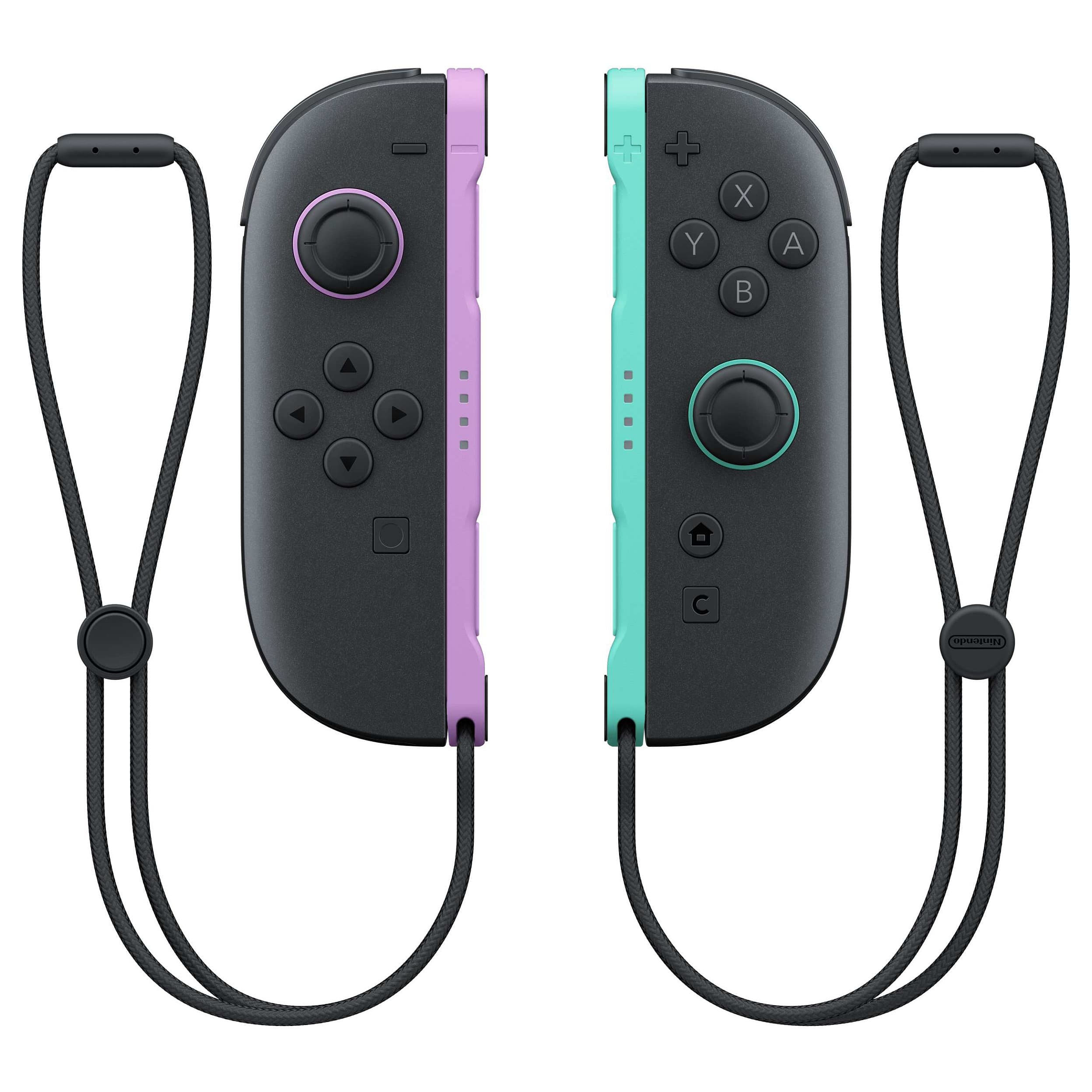 Kontroller Nintendo Joy-Con 2, Nintendo Switch 2, Set prej 2 Copësh – Zezë , Vjollcë , Gjelbër
