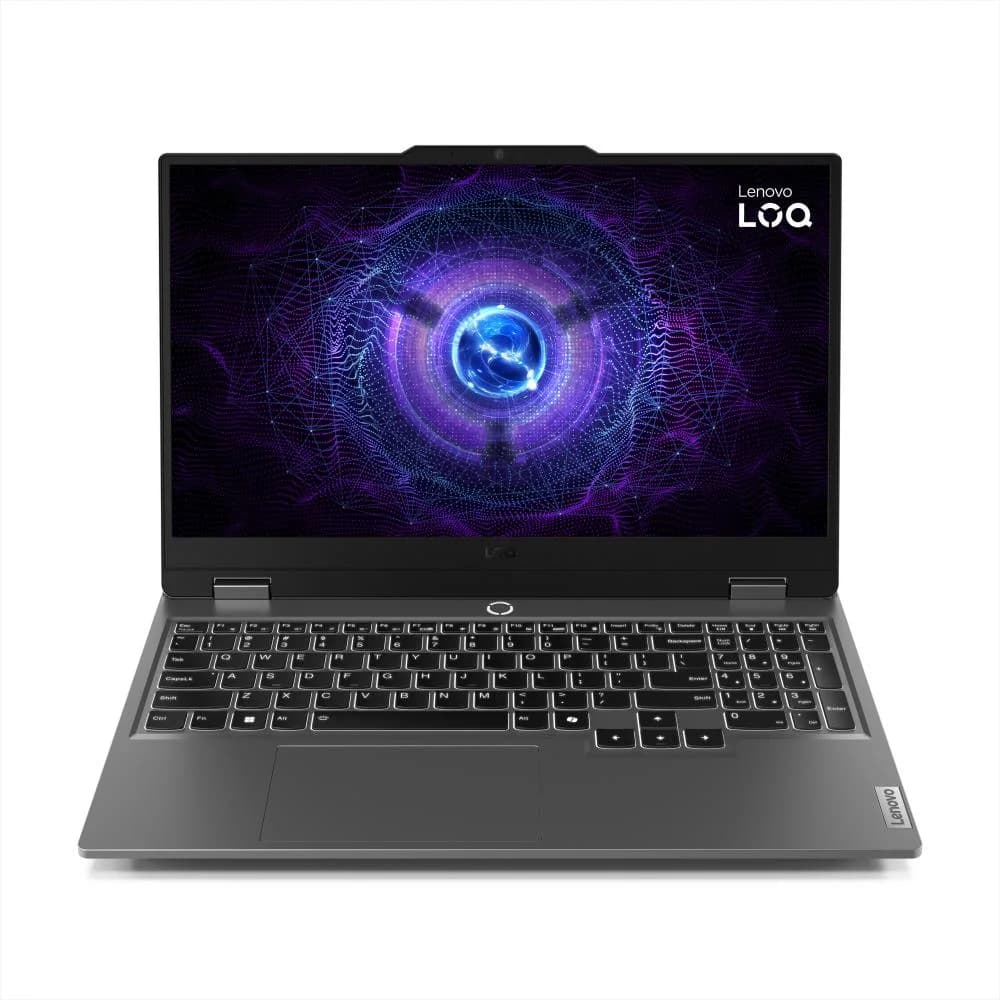 Laptop Lenovo LOQ 15ARP10E,15.6”, AMD Ryzen 7 7735HS, 16GB RAM, 512GB SSD, NVIDIA GeForce RTX 4050 6GB GDDR6, i hirtë
