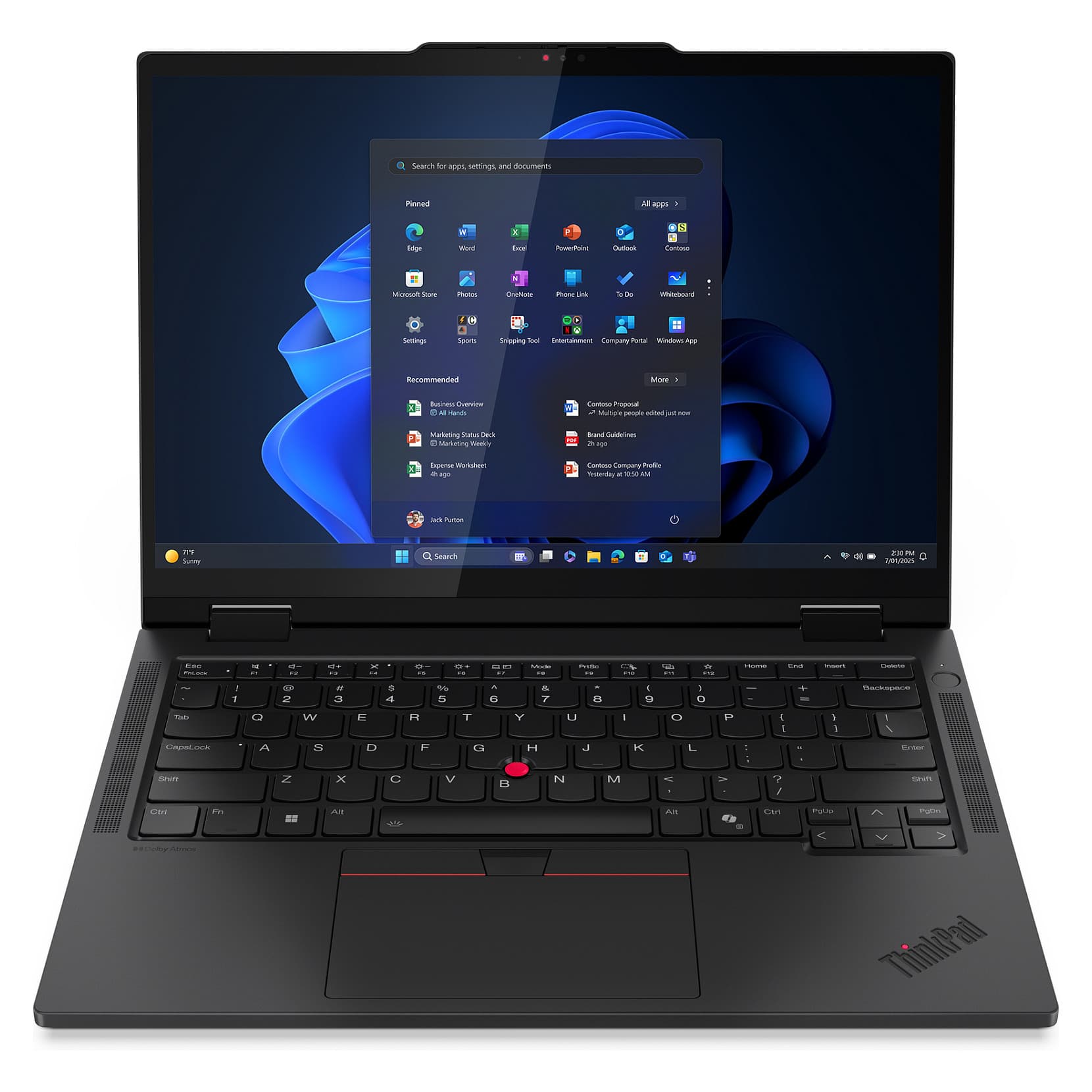 Laptop Lenovo ThinkPad T14s 2in1 G1 / Ultra 7 255U / 32GB LPDDR5x / 1TB / 14″ WUXGA IPS AG Touch / Integrated Intel Graphics – Zezë