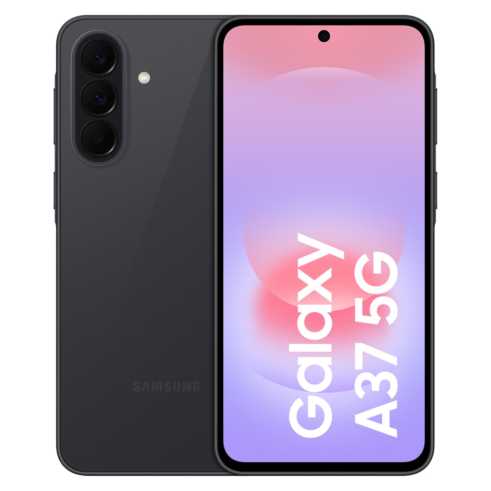 Samsung Galaxy A37 - awesome charcoal - 5G smartphone - 128 GB - GSM