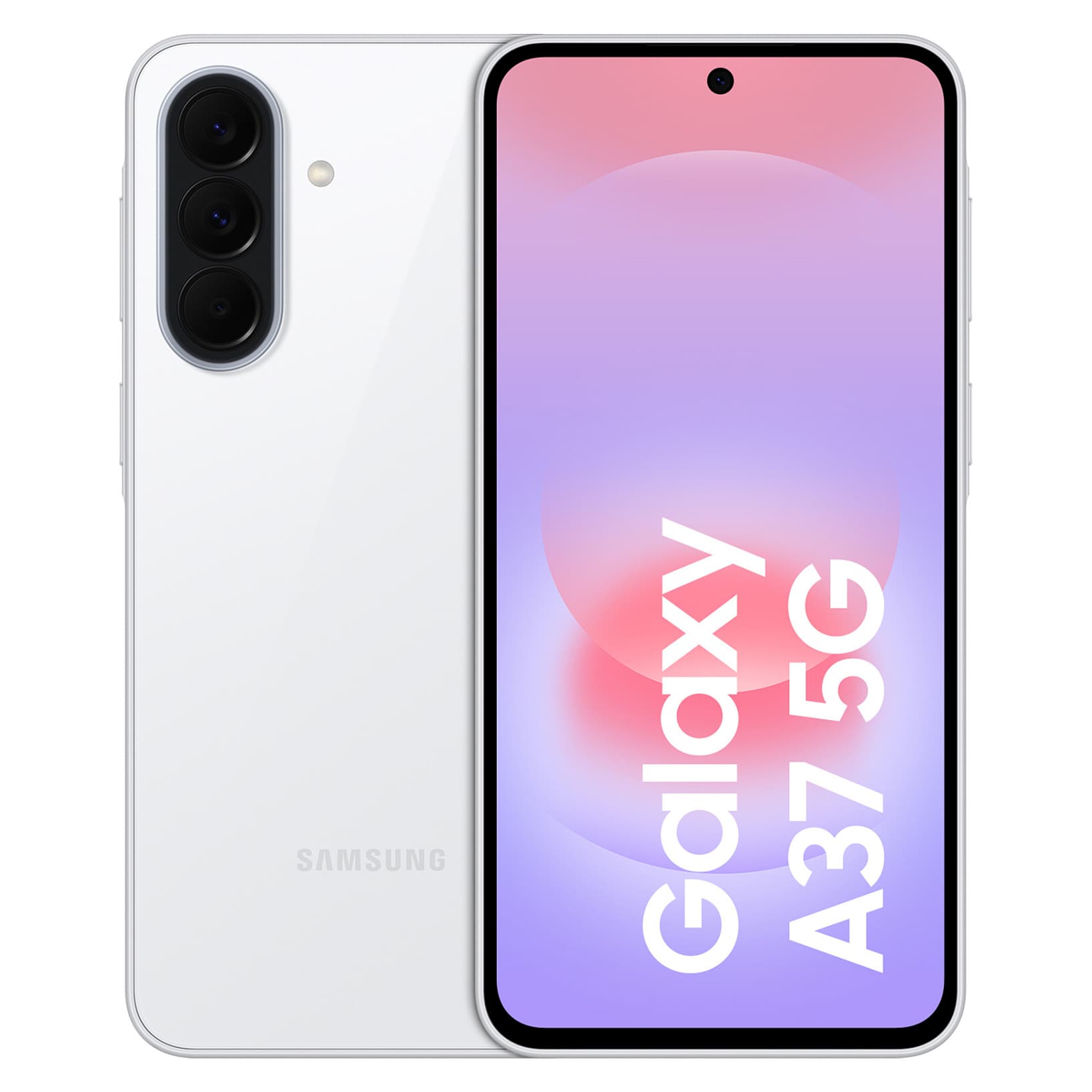 Samsung Galaxy A37 - awesome white - 5G smartphone - 128 GB - GSM