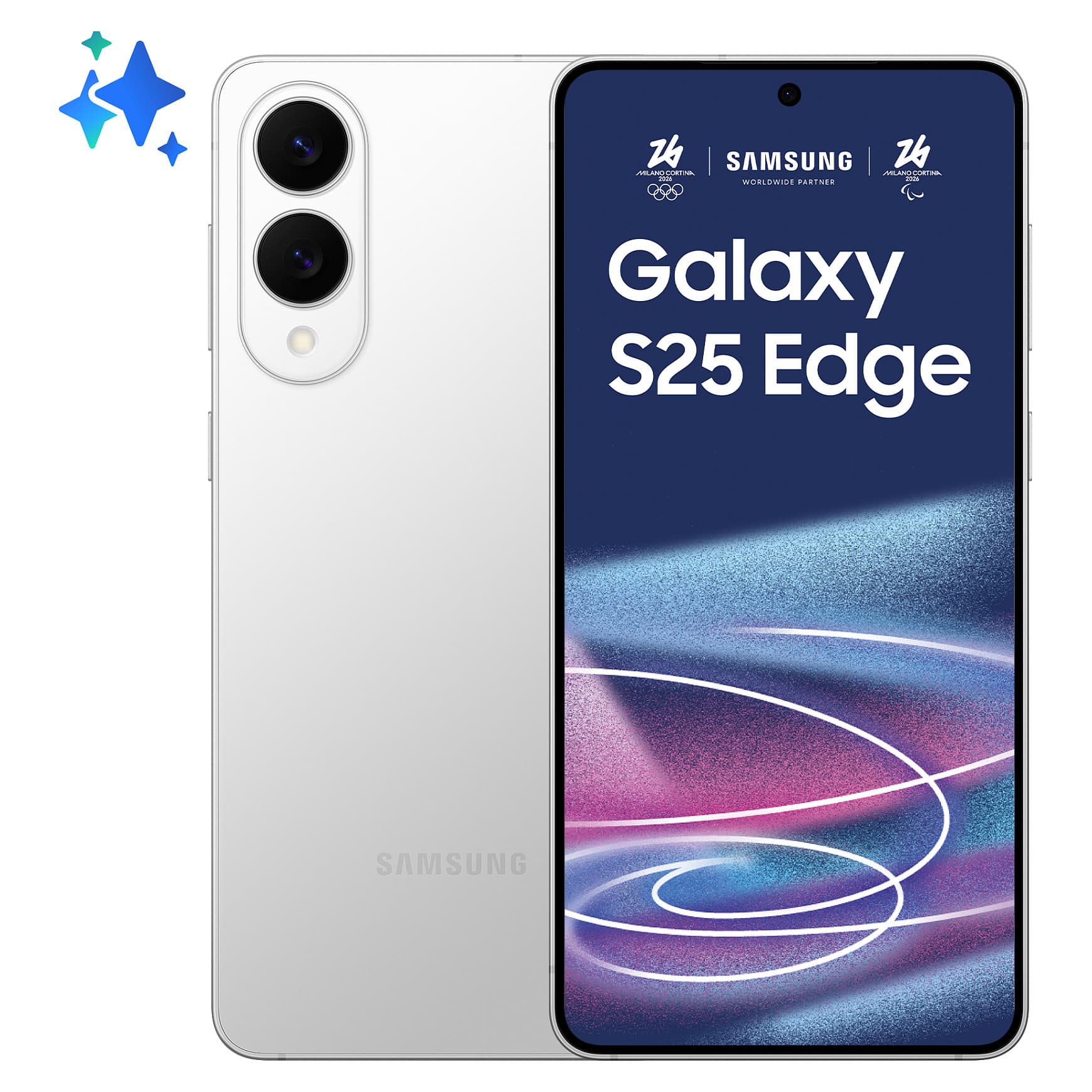 Samsung Galaxy S25 Edge 17 cm (6.7") Dual SIM Android 15 5G USB Type-C 12 GB 512 GB 3900 mAh Silver