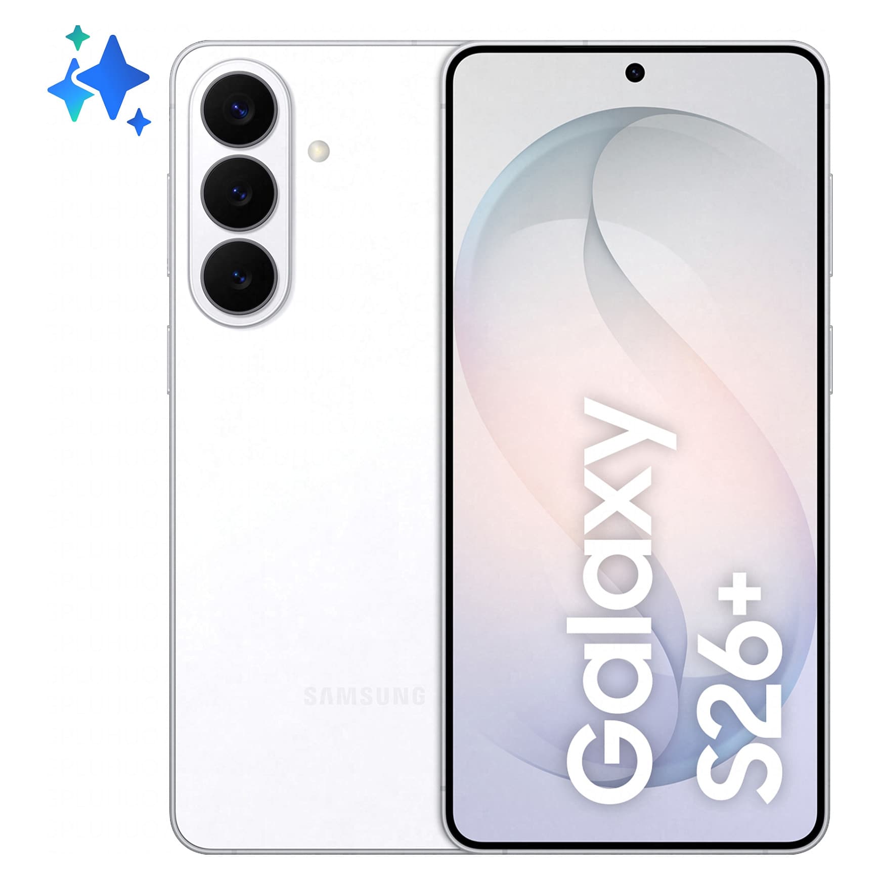 Samsung Galaxy S26+ 17 cm (6.7") Dual SIM Android 16.0 5G USB Type-C 12 GB 512 GB 4900 mAh White
