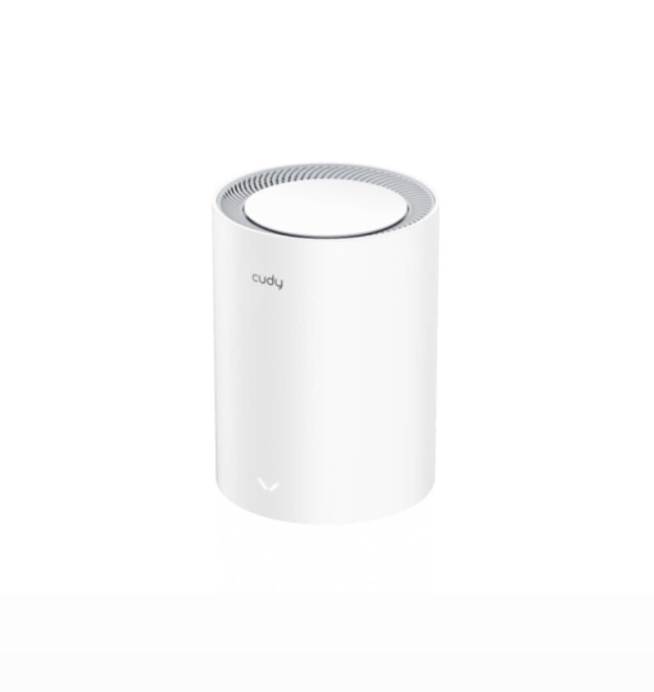 WI-FI 6 MESH SYSTEM CUDY M1800 AX1800 DUAL BAND 5GHz 1201Mbps 1 PACK WHITE