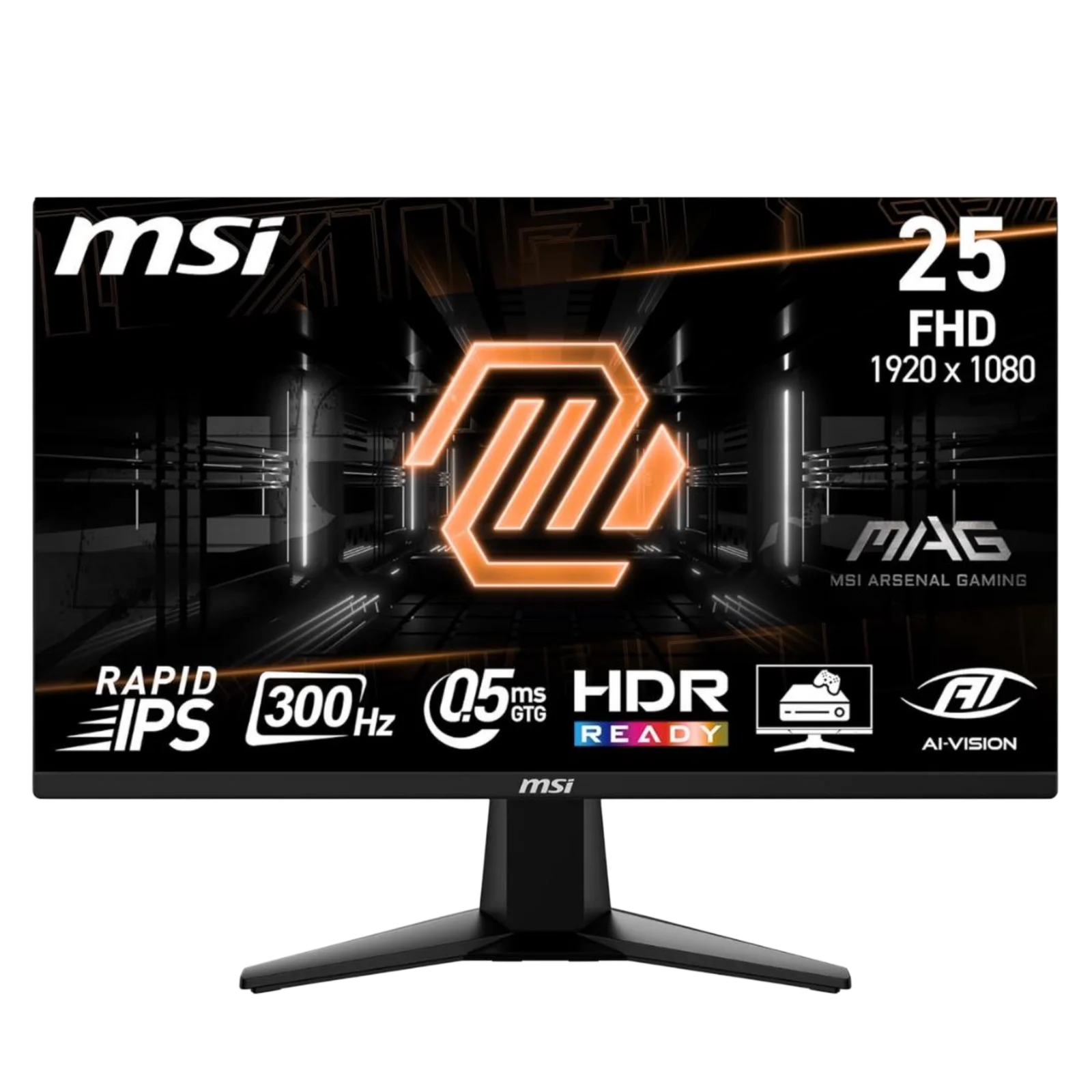 MONITOR GAMING 24.5″ MSI MAG255XF 300Hz BLACK
